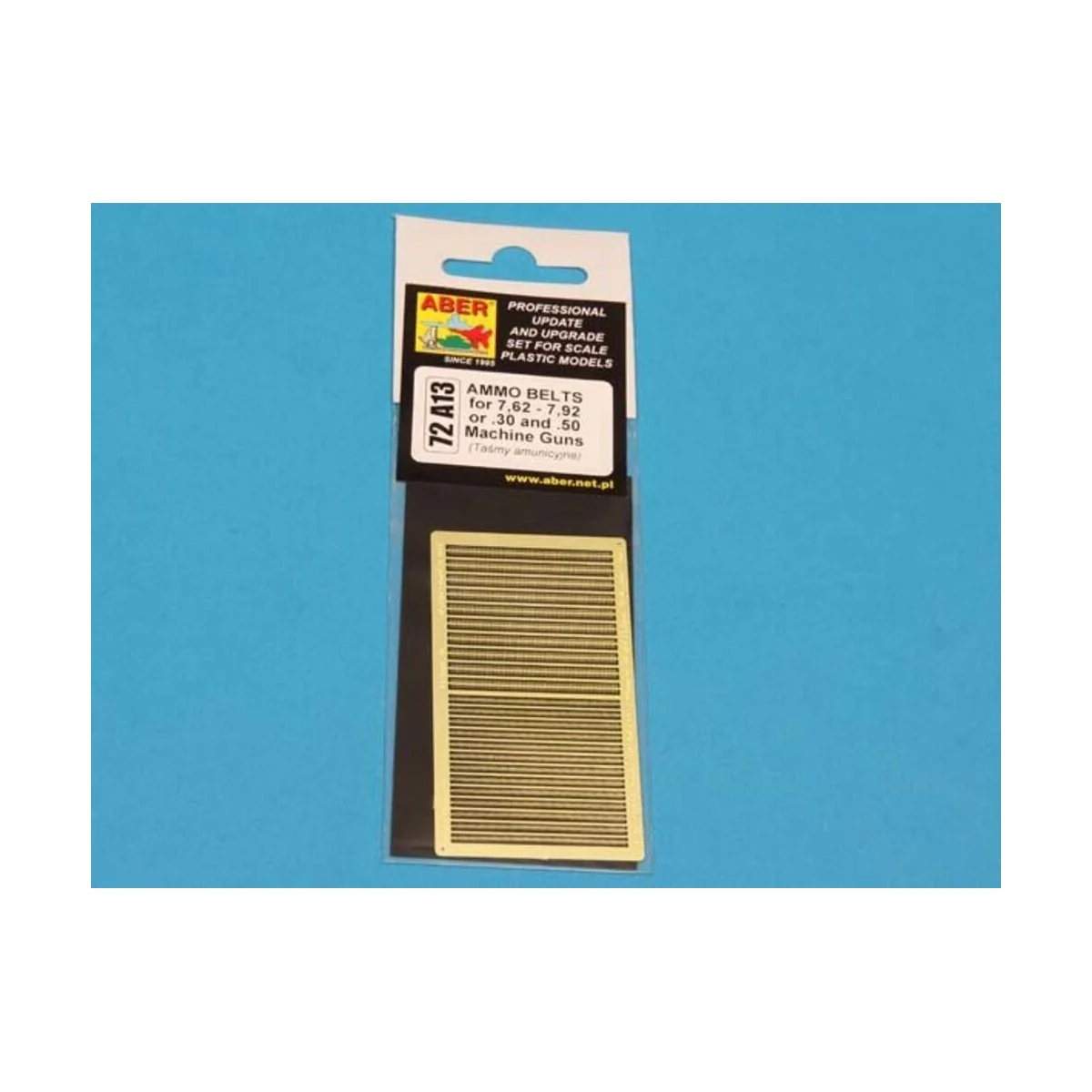 Ammo belts .30 and .50, 1/72 - Aber Models 72 A13 Ammo belts .30 and .50, 1/72 - Aber Models 72 A13