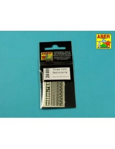 Seat belt fasteners, 1/24 - Aber Models 24001