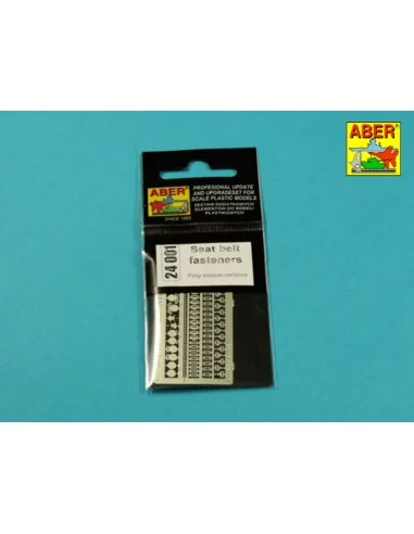 Seat belt fasteners, 1/24 - Aber Models 24001