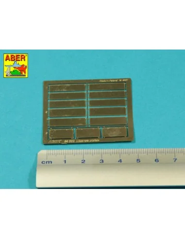 [NO_DESC] License plates, 1/24 - Aber Models 24003