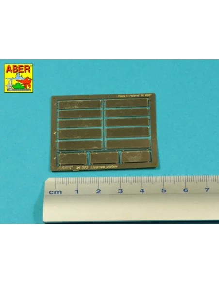 License plates, 1/24 - Aber Models 24003