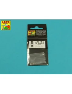 VALVES for all cars x 20pcs, 1/24 - Aber Models 24004