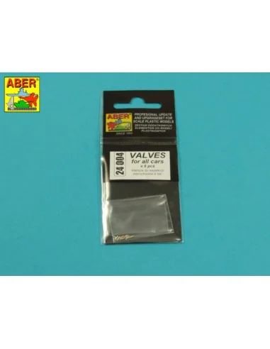 [NO_DESC] VALVES for all cars x 20pcs, 1/24 - Aber Models 24004