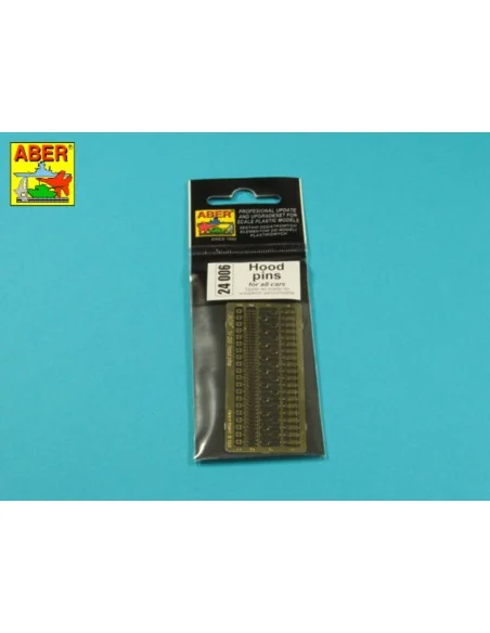 [NO_DESC] Hood pins, 1/24 - Aber Models 24006