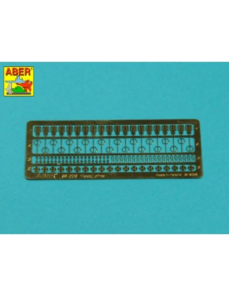 Hood pins, 1/24 - Aber Models 24006