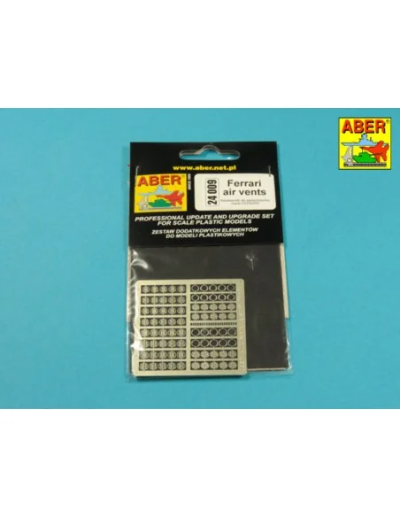 Ferrari air vents, 1/24 - Aber Models 24009