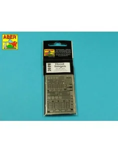 [NO_DESC] Hood hinges for all cars, 1/24 - Aber Models 24010