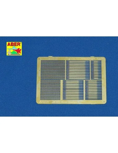 [NO_DESC] Hose clamps, 1/24 - Aber Models 24017