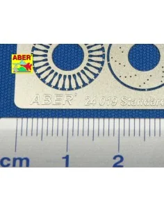 Standard drilled discs brakes dia 14mm, 1/24 - Aber Models 24019 2