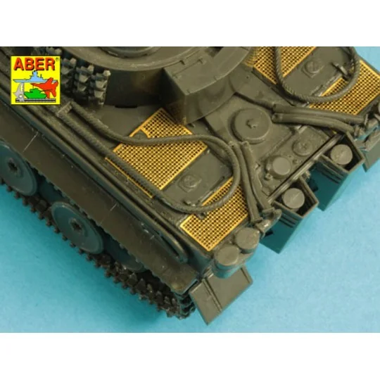 Tiger I, Ausf.E- Grilles, 1/72 - Aber Models 72 A14 Tiger I, Ausf.E- Grilles, 1/72 - Aber Models 72 A14