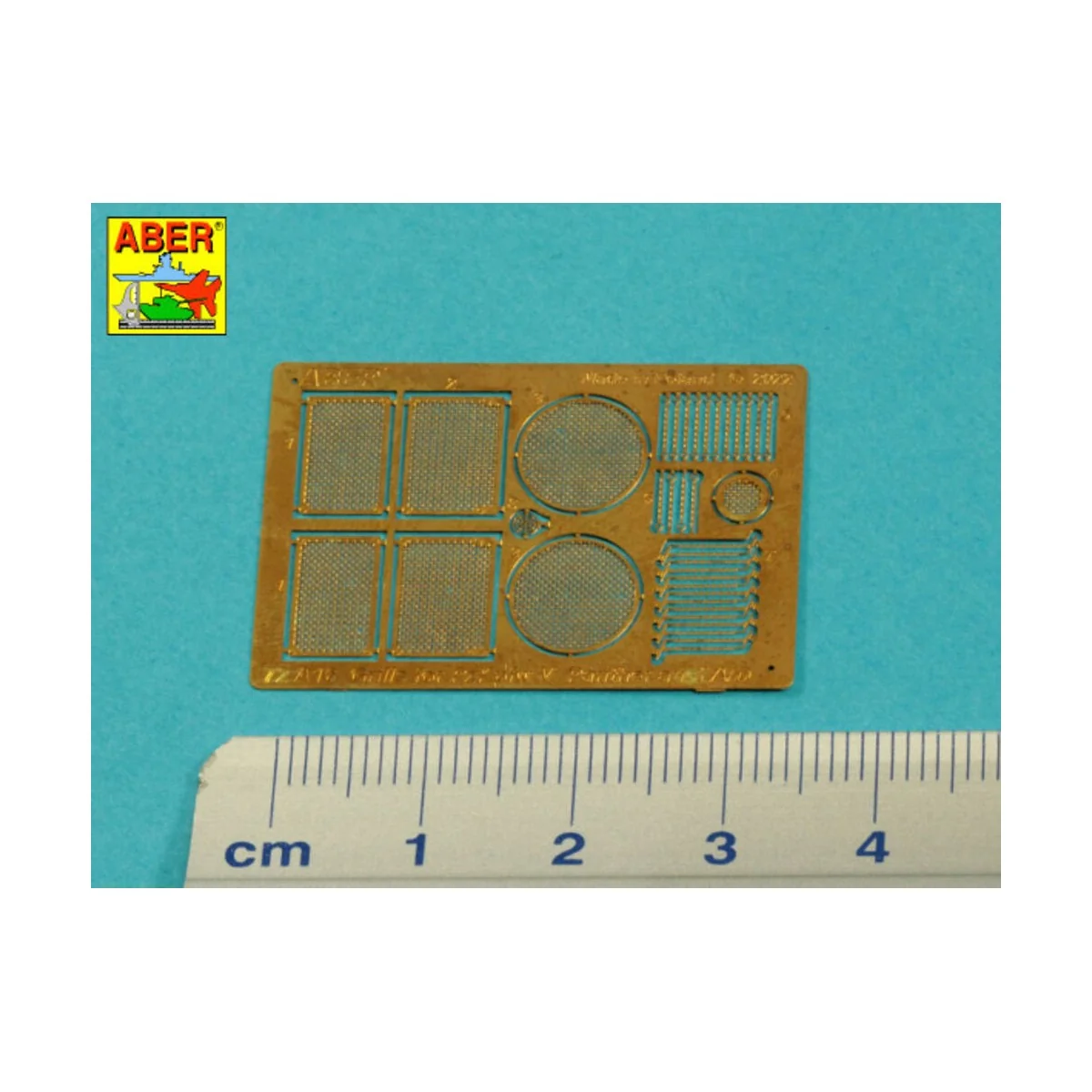 Panther, Ausf.A/D- Grilles, 1/72 - Aber Models 72 A16