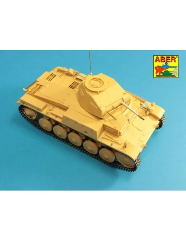 Barrels for Pz.Kpfw.II, Ausf.F, 1/24 - Aber Models 24 T02
