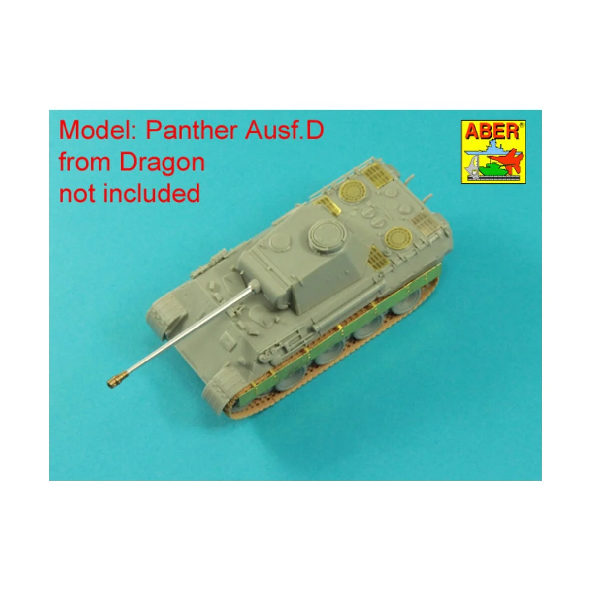 Panther, Ausf.A/D- Grilles, 1/72 - Aber Models 72 A16