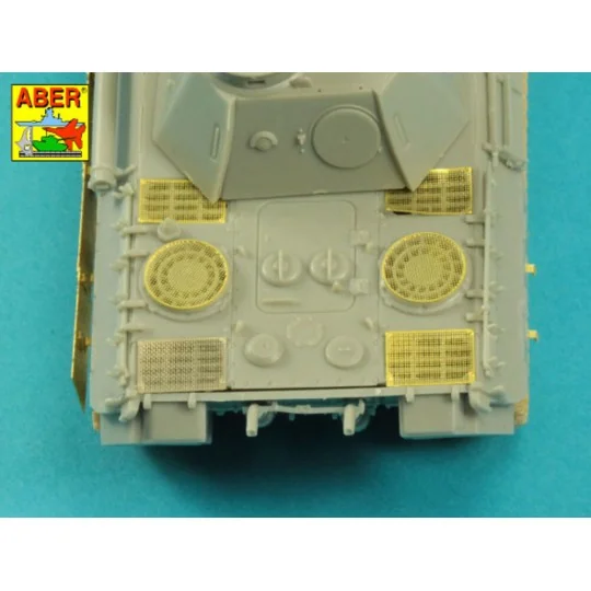 Panther, Ausf.A/D- Grilles - Aber Models 72 A16