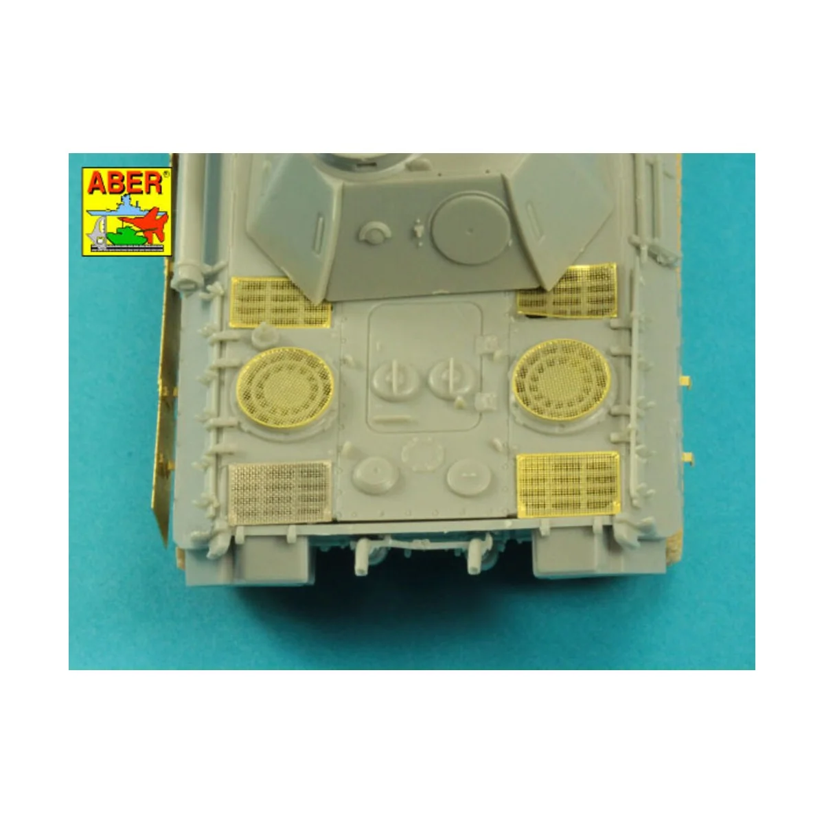 Panther, Ausf.A/D- Grilles, 1/72 - Aber Models 72 A16