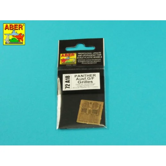 Panther, Ausf.G/F- Grilles, 1/72 - Aber Models 72 A18