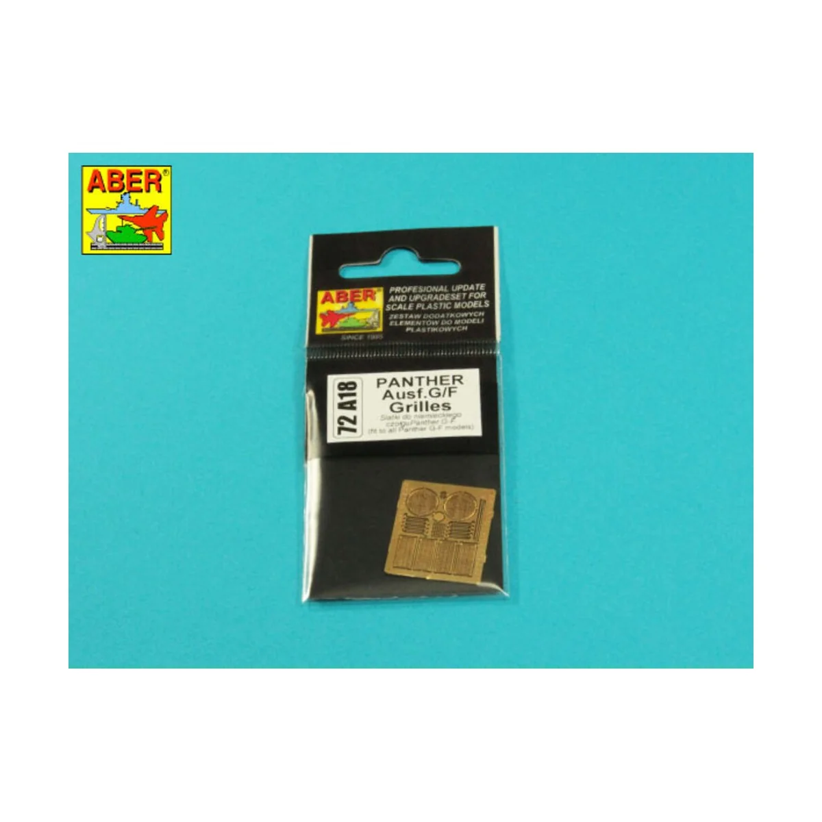 Panther, Ausf.G/F- Grilles, 1/72 - Aber Models 72 A18