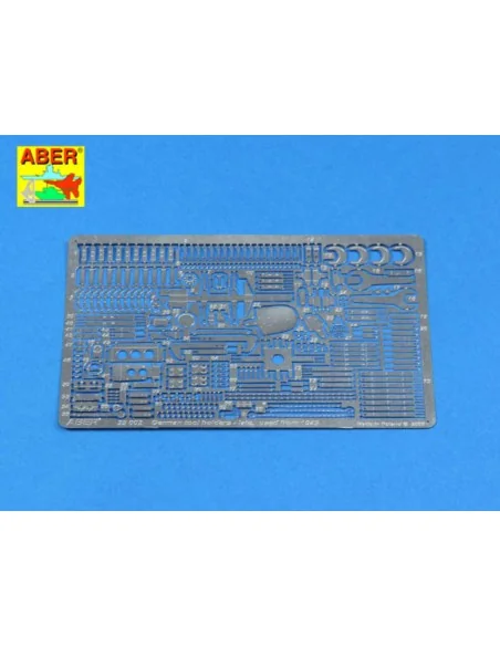 German tool holders - late used from 1493, 1/25 - Aber Models 25002