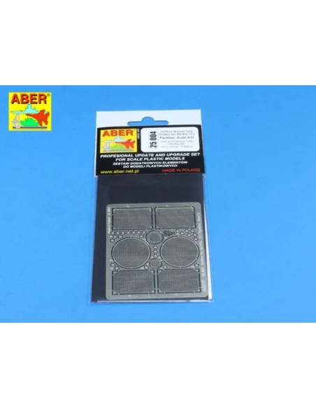 Grilles for Panther, Ausf.A/D, 1/25 - Aber Models 25004