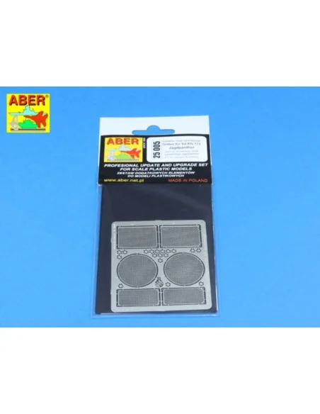 Grilles for Jagdpanther, 1/25 - Aber Models 25005