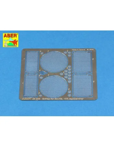 Grilles for Jagdpanther, 1/25 - Aber Models 25005