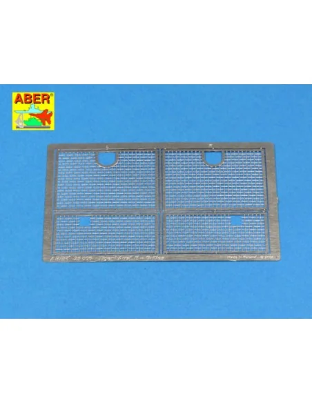 [NO_DESC] Grilles for Sd.Kfz.181.Tiger I, 1/25 - Aber Models 25006