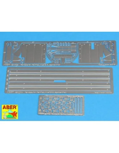 Fenders for Panther G, 1/25 - Aber Models 25010