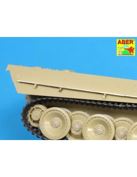 Fenders for Panther G, 1/25 - Aber Models 25010