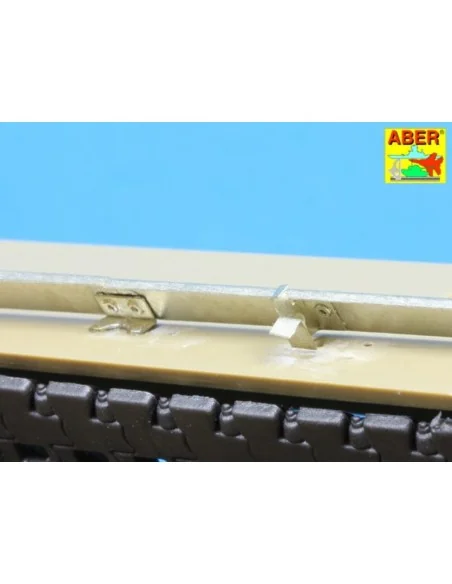 Fenders for Panther G, 1/25 - Aber Models 25010