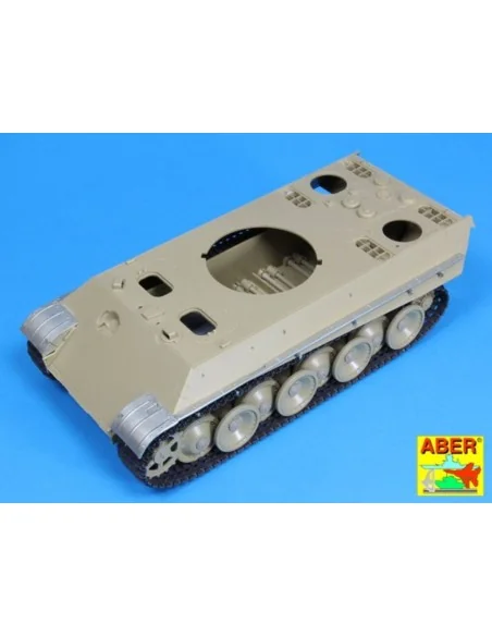 Fenders for Panther G, 1/25 - Aber Models 25010