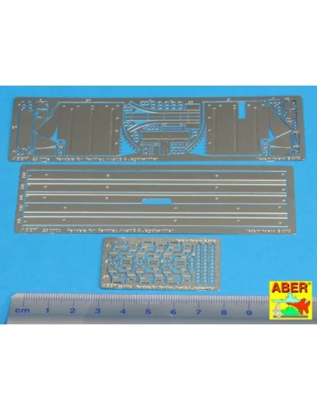 Fenders for Panther G, 1/25 - Aber Models 25010