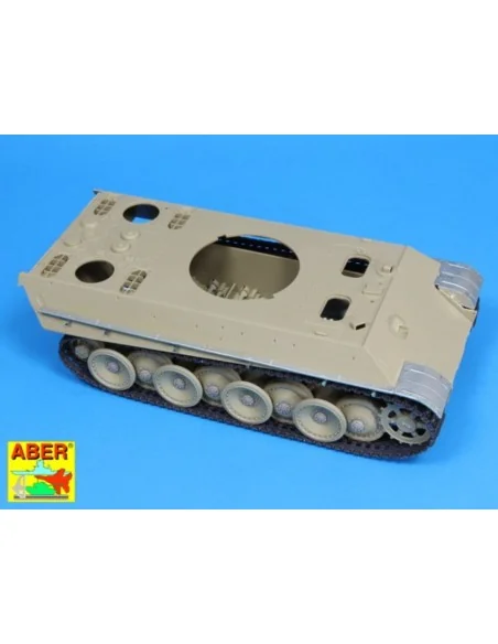 Fenders for Panther G, 1/25 - Aber Models 25010
