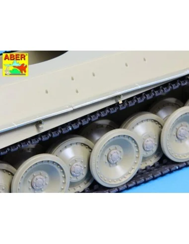 Fenders for Panther G, 1/25 - Aber Models 25010