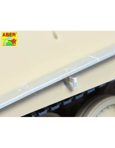 Fenders for Panther G, 1/25 - Aber Models 25010