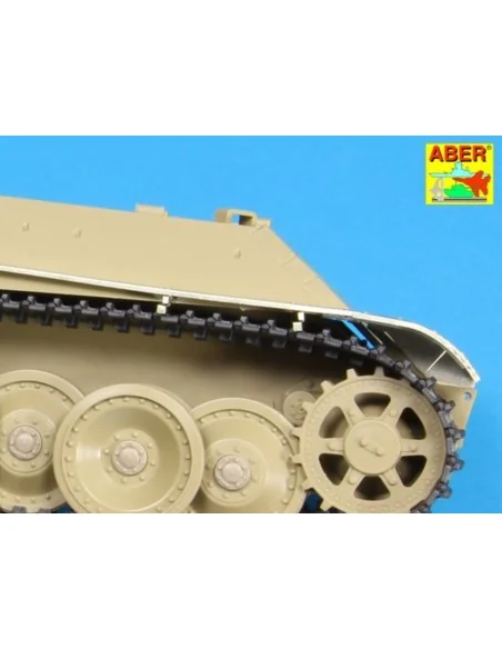 Fenders for Panther G, 1/25 - Aber Models 25010