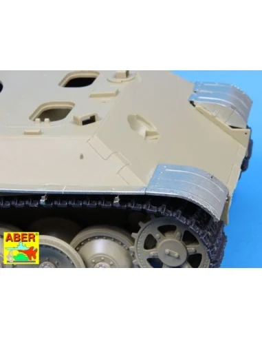 Fenders for Panther G, 1/25 - Aber Models 25010