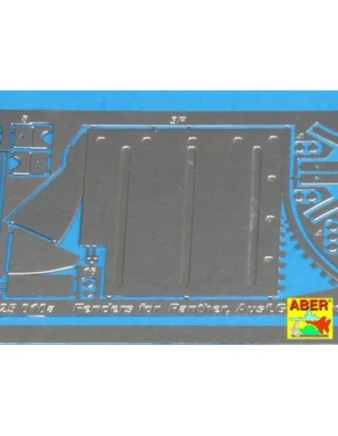 [NO_DESC] Fenders for Panther G, 1/25 - Aber Models 25010
