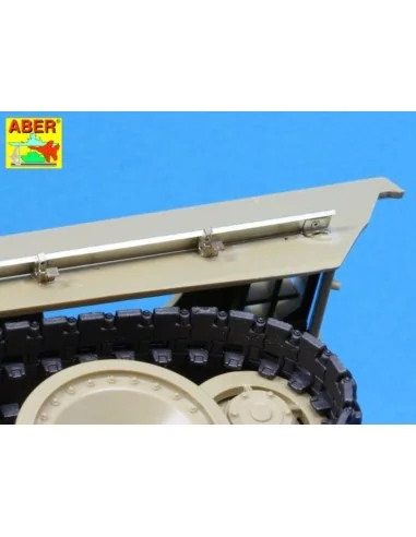 Fenders for Panther G, 1/25 - Aber Models 25010