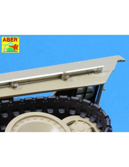 Fenders for Panther G, 1/25 - Aber Models 25010