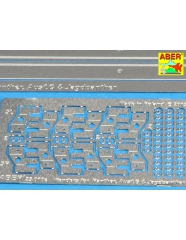 Fenders for Panther G, 1/25 - Aber Models 25010