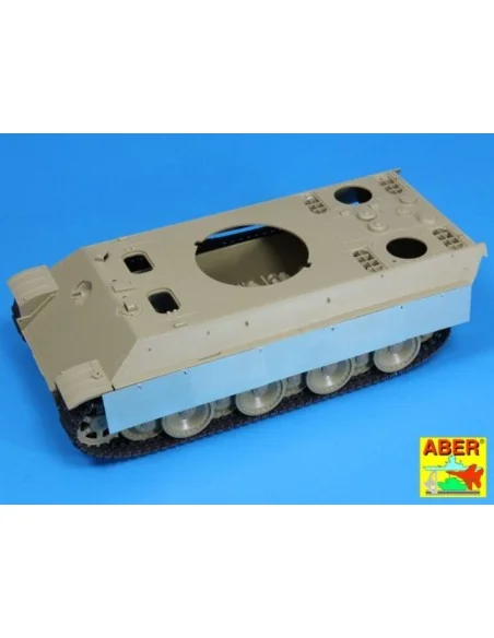 Side skirts for Panther G, 1/25 - Aber Models 25011