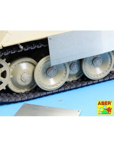 [NO_DESC] Side skirts for Panther G, 1/25 - Aber Models 25011