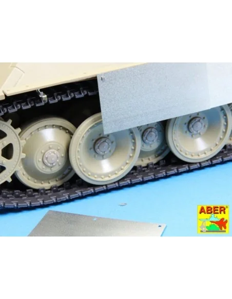 Side skirts for Panther G, 1/25 - Aber Models 25011