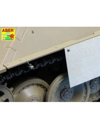 Side skirts for Panther G, 1/25 - Aber Models 25011