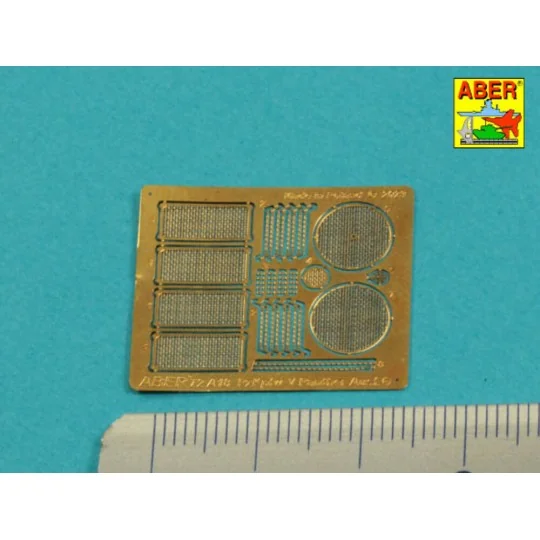 Panther, Ausf.G/F- Grilles - Aber Models 72 A18