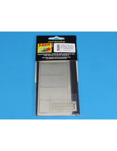 Side skirts for Panther G, 1/25 - Aber Models 25011
