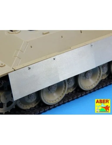 [NO_DESC] Side skirts for Panther G, 1/25 - Aber Models 25011