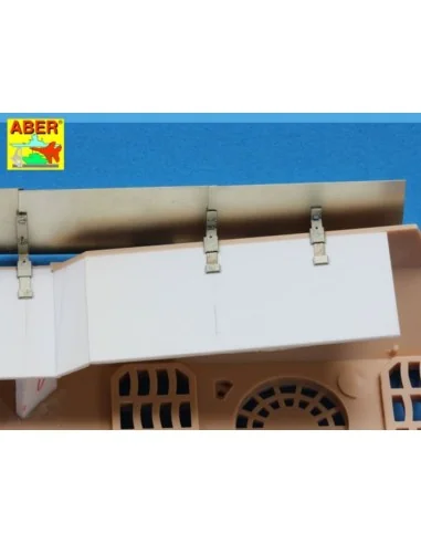 Side skirts for Panther A/D, 1/25 - Aber Models 25019