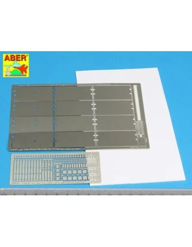 Side skirts for Panther A/D, 1/25 - Aber Models 25019