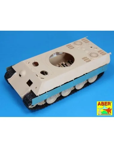 Side skirts for Panther A/D, 1/25 - Aber Models 25019